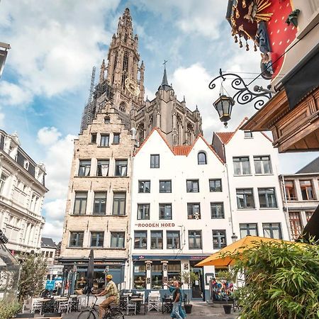 Tempel Triplex & Duplex At Historic Heart Of Antwerp Apartment Bagian luar foto