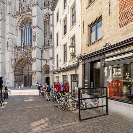 Tempel Triplex & Duplex At Historic Heart Of Antwerp Apartment Bagian luar foto