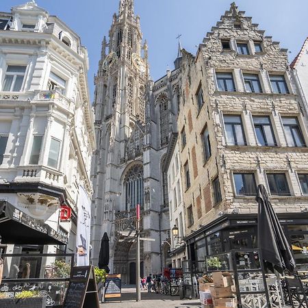 Tempel Triplex & Duplex At Historic Heart Of Antwerp Apartment Bagian luar foto