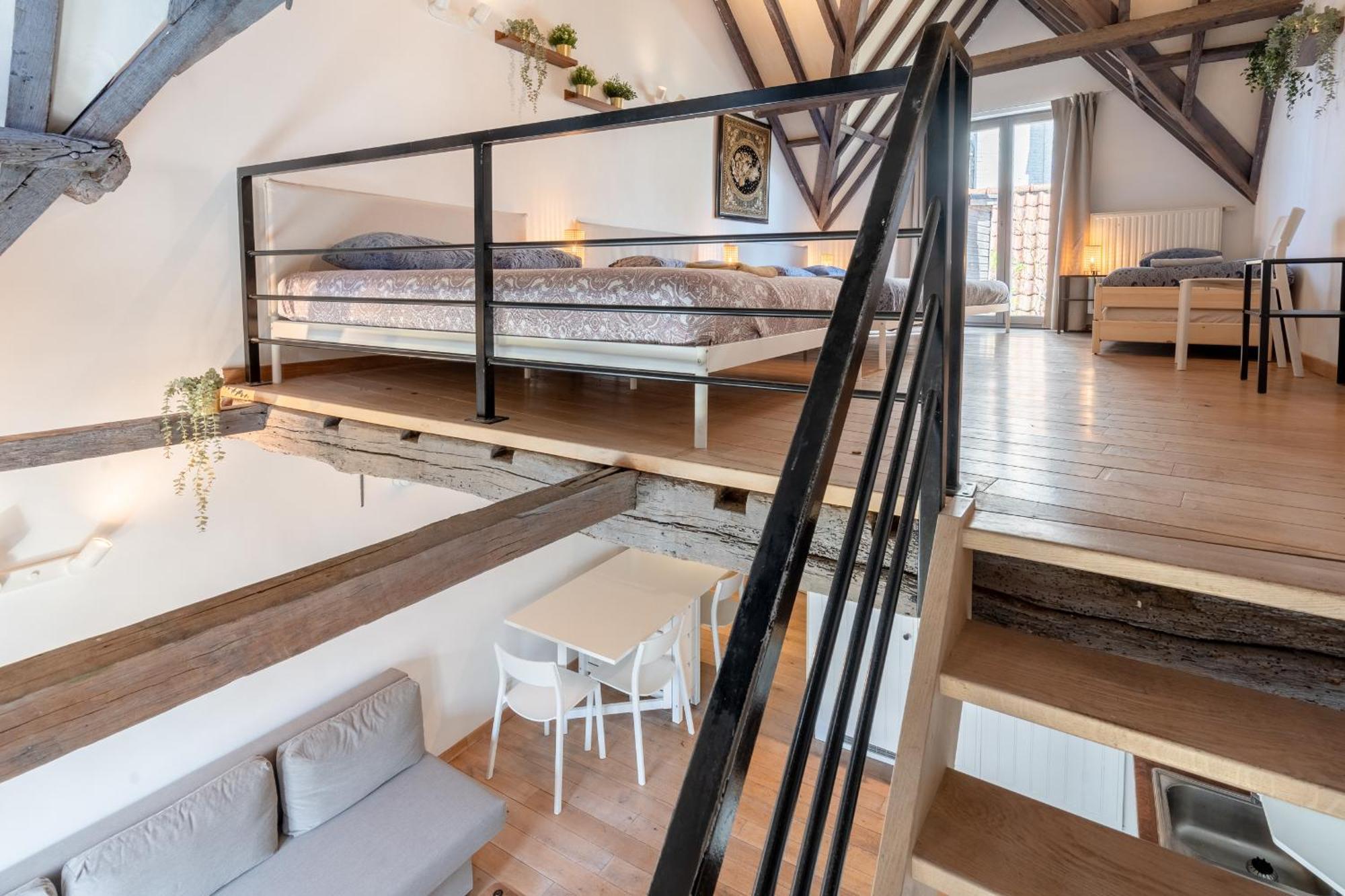 Tempel Triplex & Duplex At Historic Heart Of Antwerp Apartment Bagian luar foto